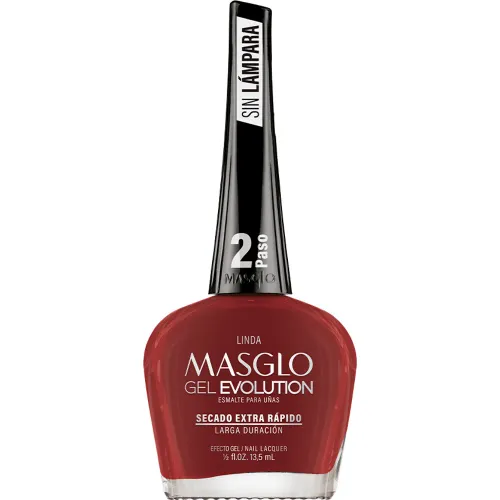 MASGLO Esmalte De Uñas Gel Evolution-Linda 13.5ml