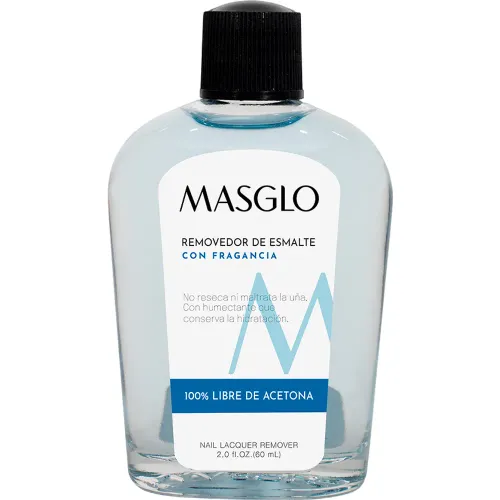 MASGLO Removedor De Esmalte Con Fragancia 60ml