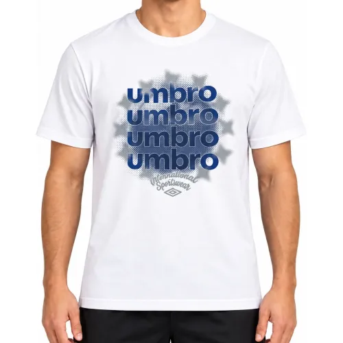 Umbro Polo Hombre Basico Manga Corta Estampado