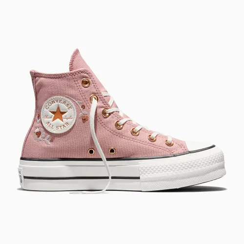 Converse Zapatillas Urbanas Mujer Chuck Taylor All Star Lift Platform Sequin Flowers