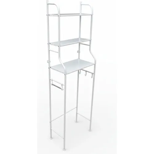 GENERICO Estante Organizador De Baño Sobre Inodoro Multiusos 3 Niveles 152x46x25cm