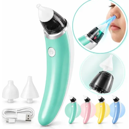 GENERICO Aspirador Succionador Nasal Eléctrico Recargable Para Bebe Color Aleatorio