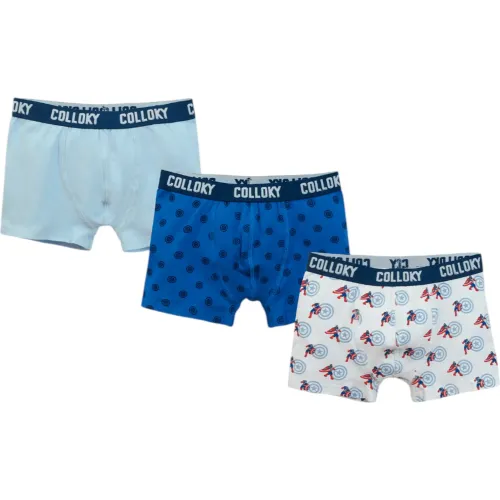 Colloky Boxer Para Niño-Pack 3 Unds