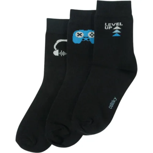 Colloky Medias Para Niño-Pack 3 Unds
