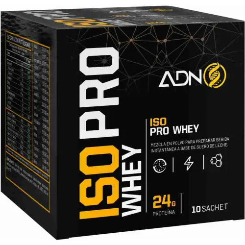 ADN NUTRITION Adn Nutrition Iso Pro Whey Caja 10 Unid. Chocolate