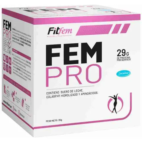 FITFEM Fitfem Fem Pro Caja 10 Unid. Vainilla