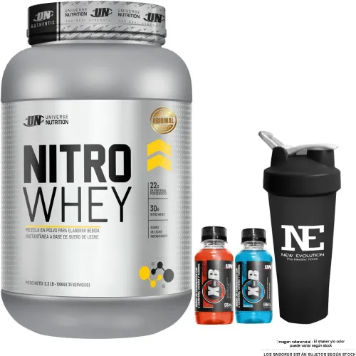 Universe Nutrition Universe Nutrition Nitro Whey 1 Kg. Cookie + Shaker