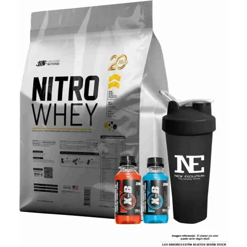 Universe Nutrition Universe Nutrition Nitro Whey 5 Kg. Cookie + Shaker