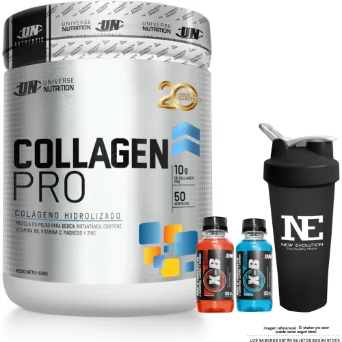 Universe Nutrition Collagen Pro 500 Gr. Sandia + Shaker