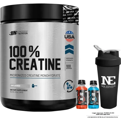 Universe Nutrition Universe Nutrition 100% Creatine 250 Gr. + Shaker