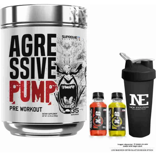 SUPREME NUTRITION Agressive Pump 350 Gr. Watermelon + Shaker