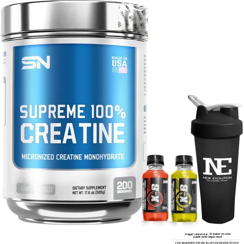 SUPREME NUTRITION Supreme 100% Creatine 500 Gr. + Shaker