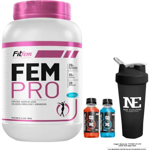 FITFEM Fitfem Fem Pro 1 Kg. Vainilla + Shaker