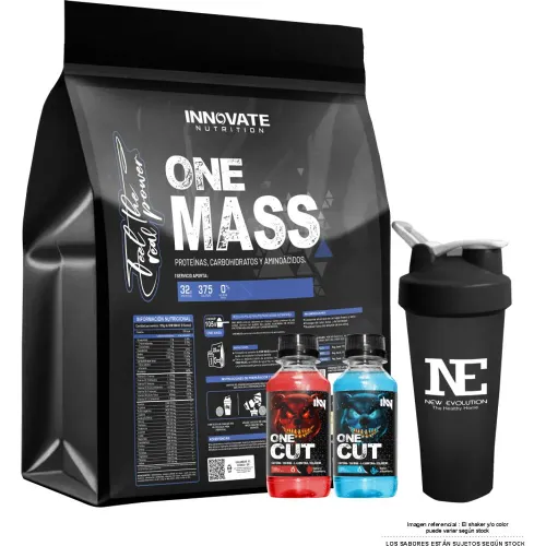 INNOVATE NUTRITION Innovate Nutrition One Mass 3 Kg. Vainilla + Shaker
