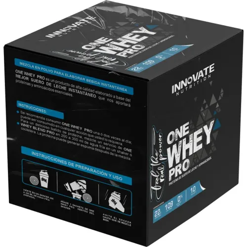 INNOVATE NUTRITION One Whey Pro Caja 10 Unid. Chocolate