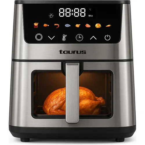 TAURUS Freidora De Aire Taurus Mod. Silver Fryer Ii 5l