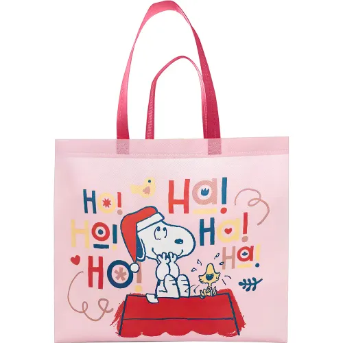 SNOOPY Bolsa Reutilizable Unisex Navidad Snoopy