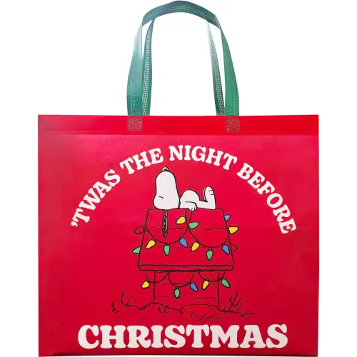 SNOOPY Bolsa Reutilizable Unisex Navidad Snoopy