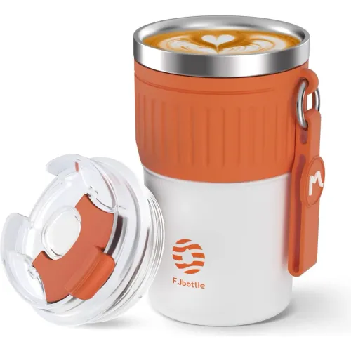 FJBOTTLE Taza Mug Térmica De Acero Inoxidable 400ml