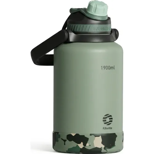 FJBOTTLE Botella Témico De Acero Con Tapa De Tritán 1900ml