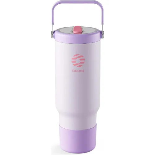 FJBOTTLE Botella De Acero Inox De 1200ml Con Pajita Abatible