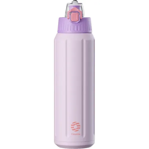 FJBOTTLE Botella De Acero Con Tapa Tritán Y Aislamiento 600ml
