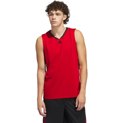 adidas Bividi De Basquet Hombre 3-Stripes Tank