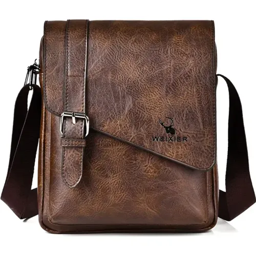 Weixier Bolso Bandolera De Cuero Pu Retro