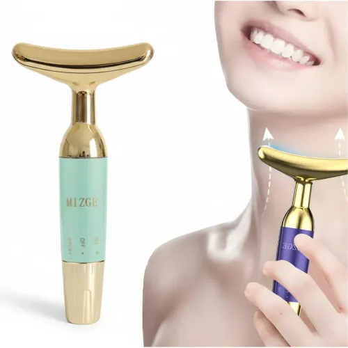GENERICO Masajeador Facial Eléctrico Media Luna Estiramiento Rostro Y Cuello Mge-018