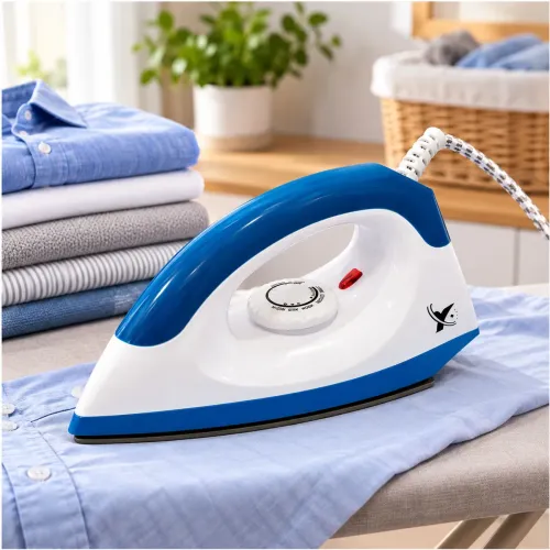 GENERICO Plancha Eléctrica De Ropa 1000w Con Control De Temperatura Y Base Antiadherente Y-9107