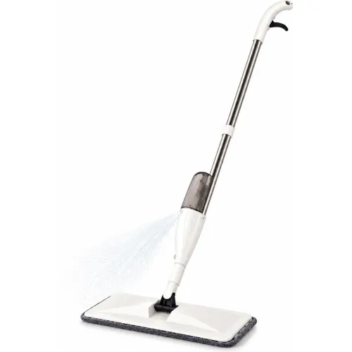 GENERICO Trapeador Con Spray Rociador De Agua Y Mopa De Microfibra Para Pisos