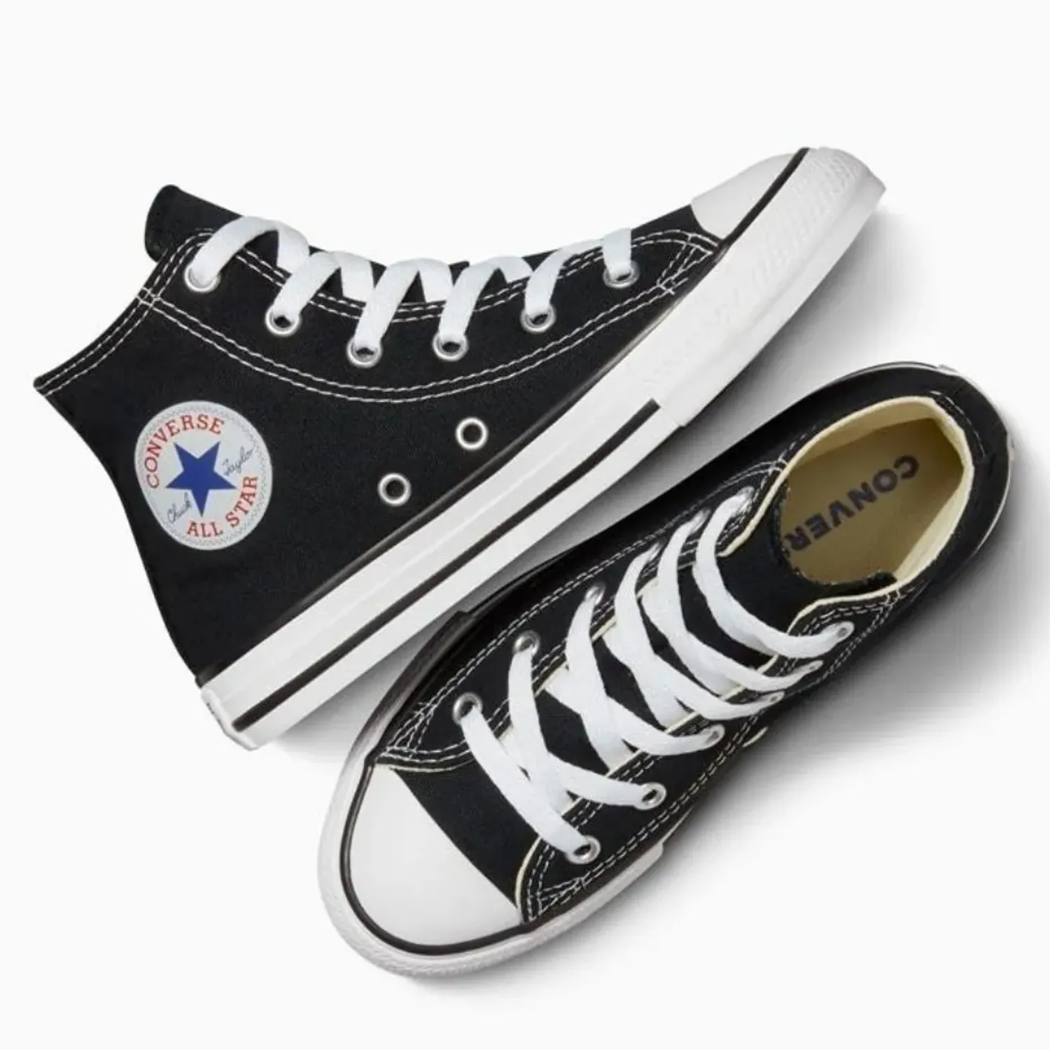 Zapatillas Converse Urbanas Niño Ct As Core Hi color negro | Platanitos