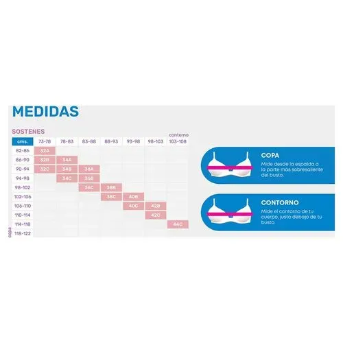 Kayser Sosten Dama 50.8061 Microfibra Azul