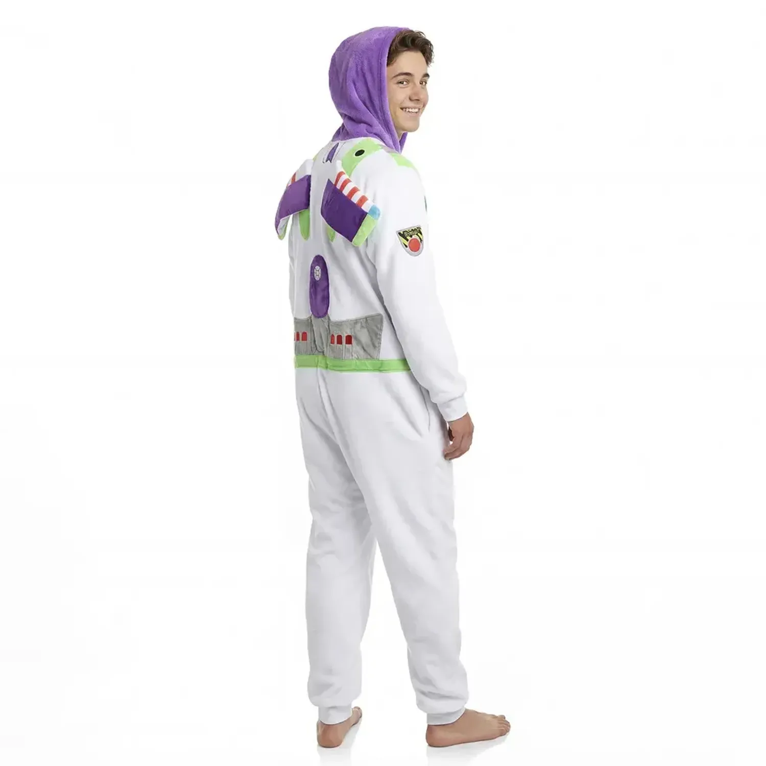 Pijama Kayser Jovencito Enterizo Coral Fleece color blanco | Platanitos