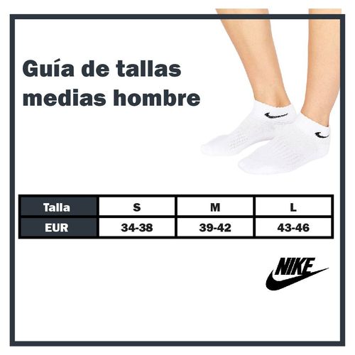 Nike 3p Perf Ltw Ctn No Show W/Moisture Mgt