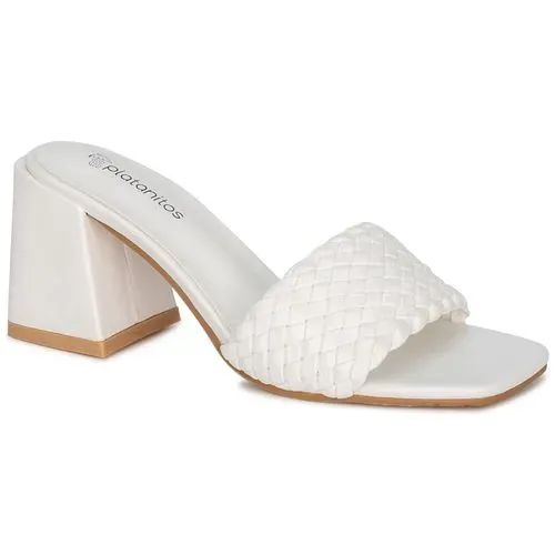 Platanitos Blanco de Mujer modelo Sandalia Dama Sv 6210 blancos sintéticos mujer 2022100313521652480 Sintético 