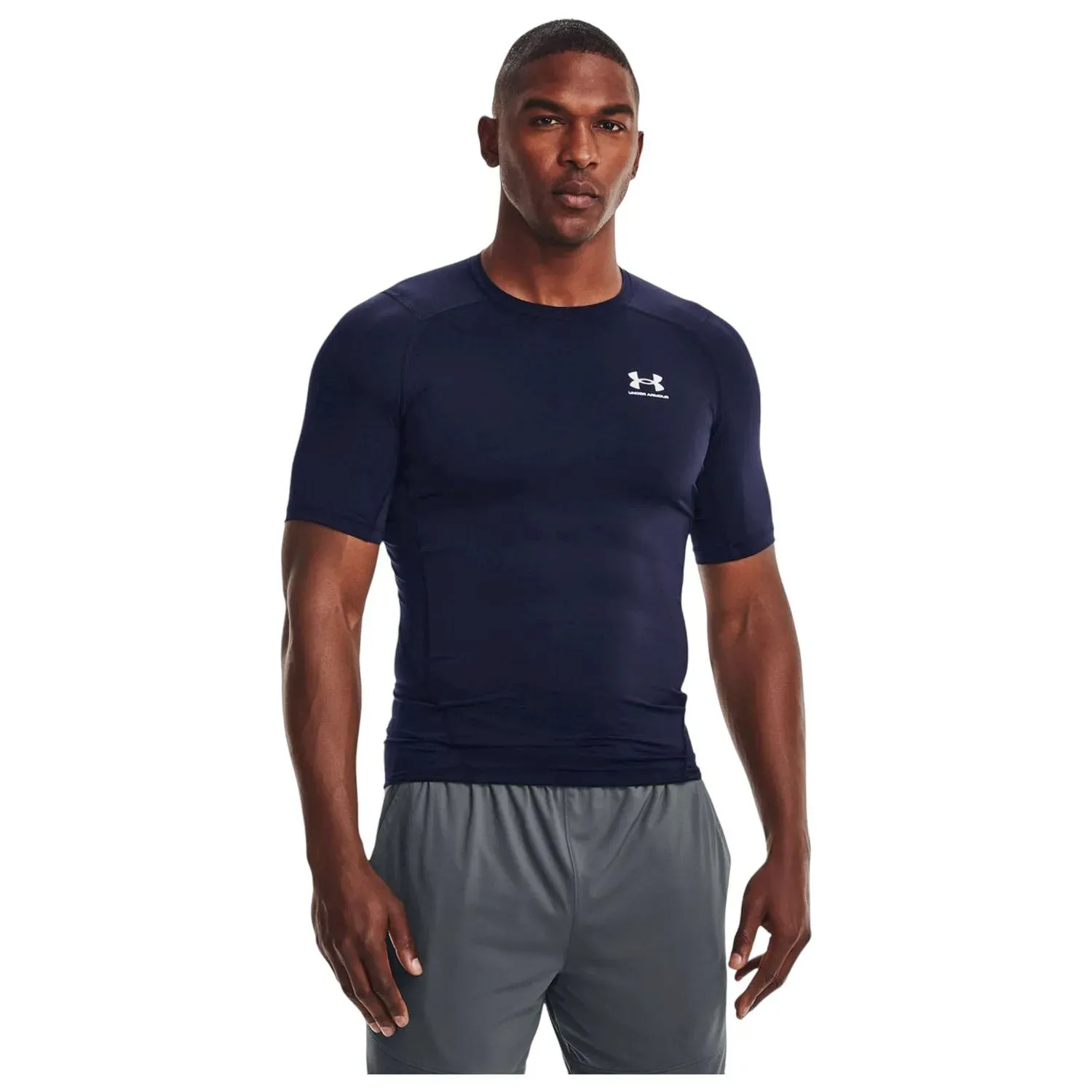Polo Under Armour Mc Training Hombre color azul | Platanitos