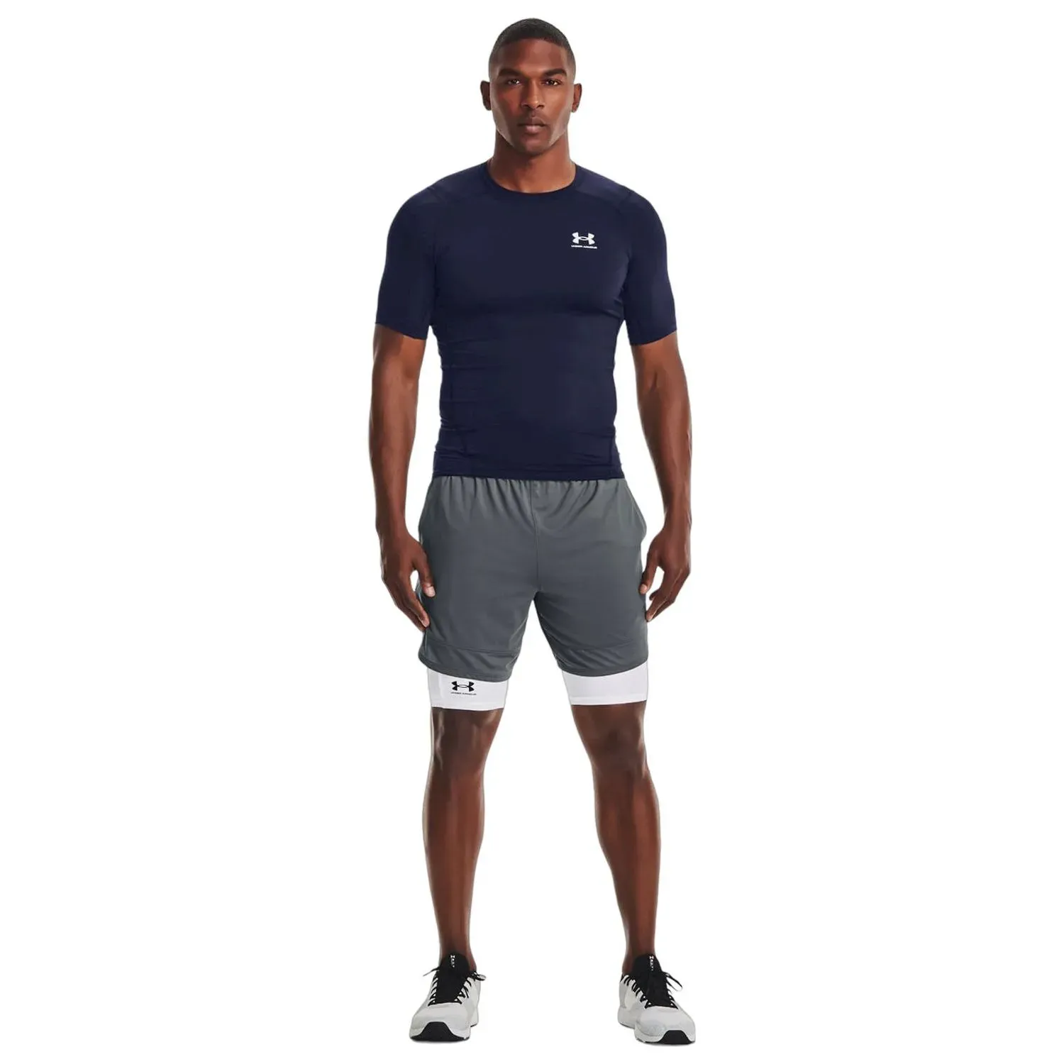 Polo Under Armour Mc Training Hombre color azul | Platanitos
