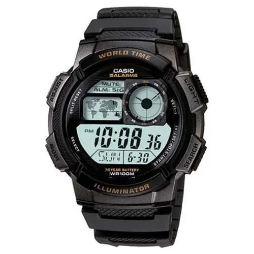 CASIO Negro de Hombre modelo Reloj Casio Ae-1000w-1av negros hombre 2023020323472264435