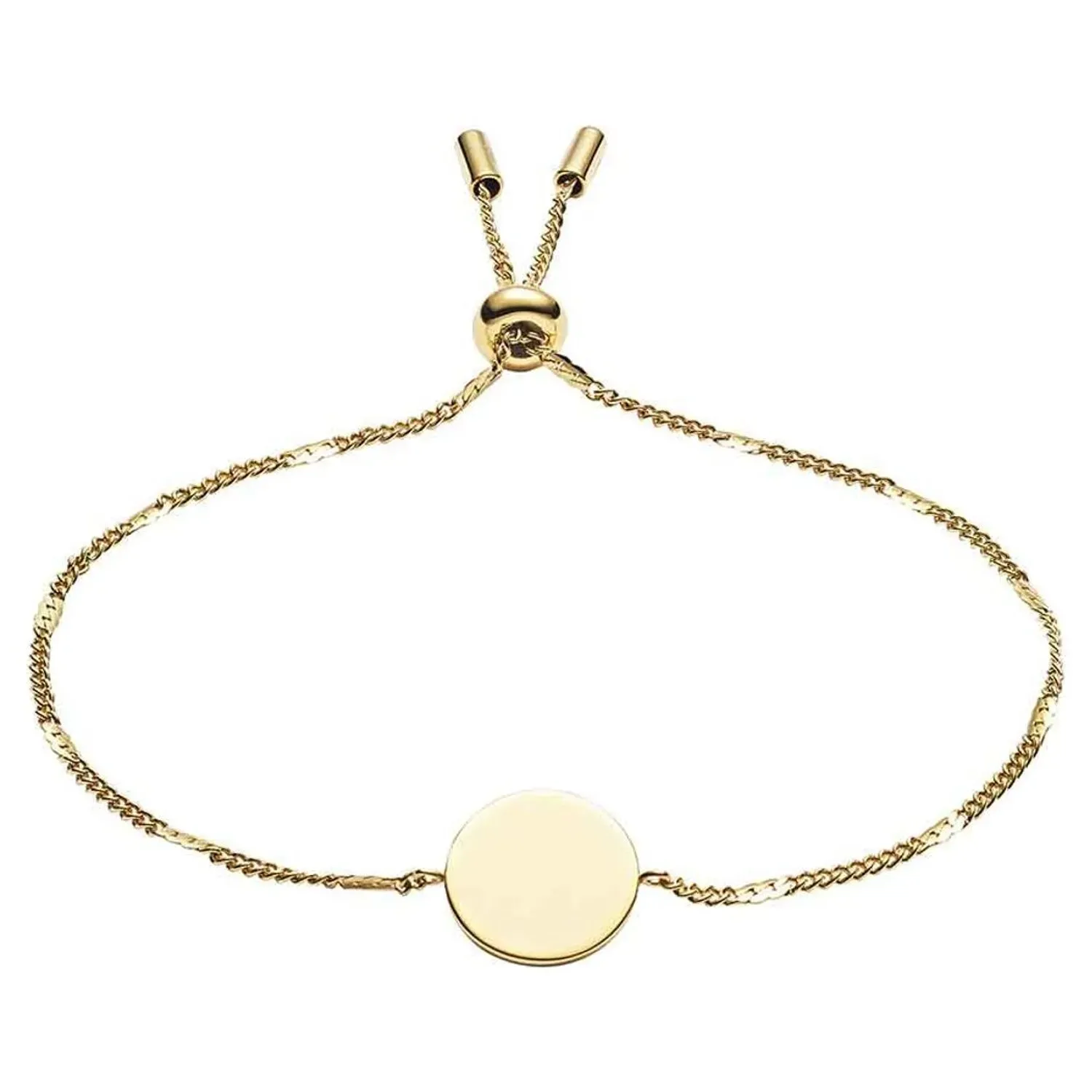 Fossil JOA00282710 – Orecchini Donna A Cerchio In Ottone Color Oro