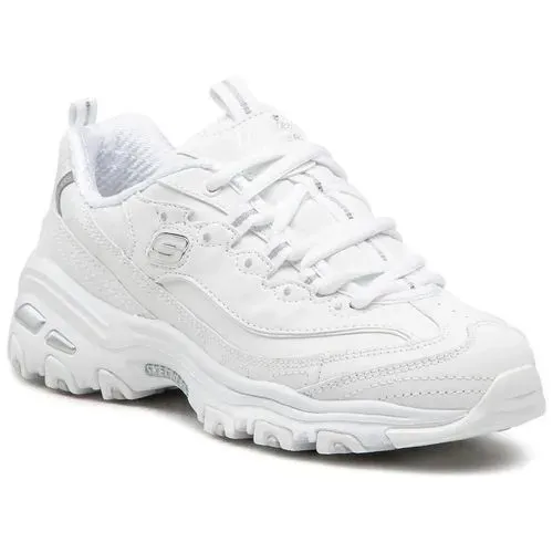 Skechers Blanco de Mujer modelo Zapatilla Urbana Mujer DLites blancos textiles mujer 2023032015511571915 Textil Eva