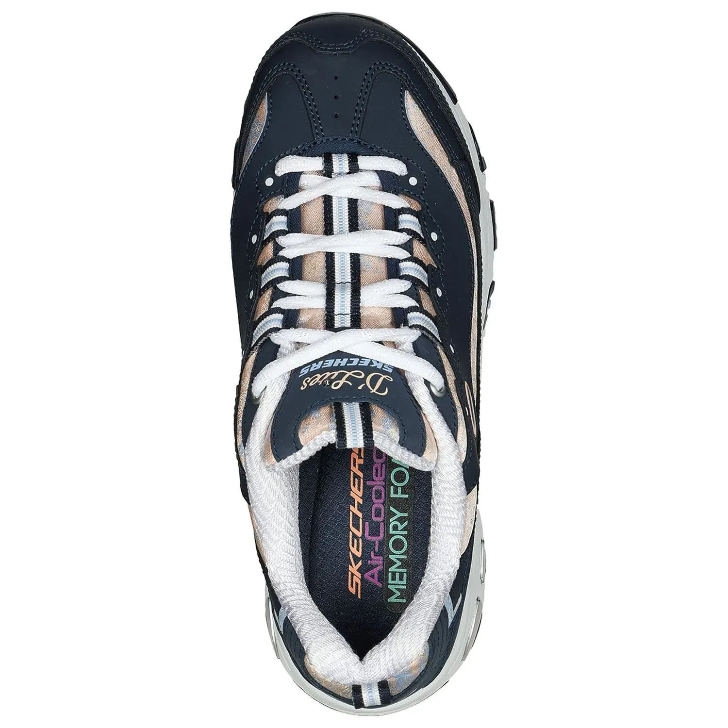 Zapatillas Skechers Urbanas Mujer D'Lites color azul | Platanitos