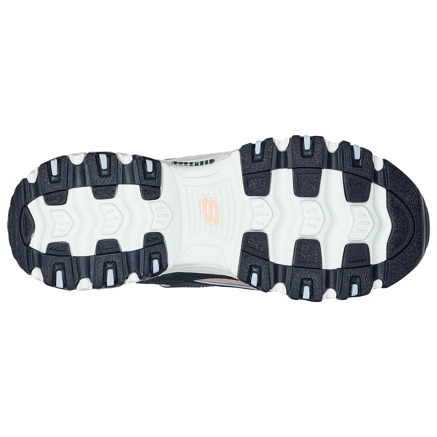Zapatillas Skechers Urbanas Mujer D'Lites color azul | Platanitos