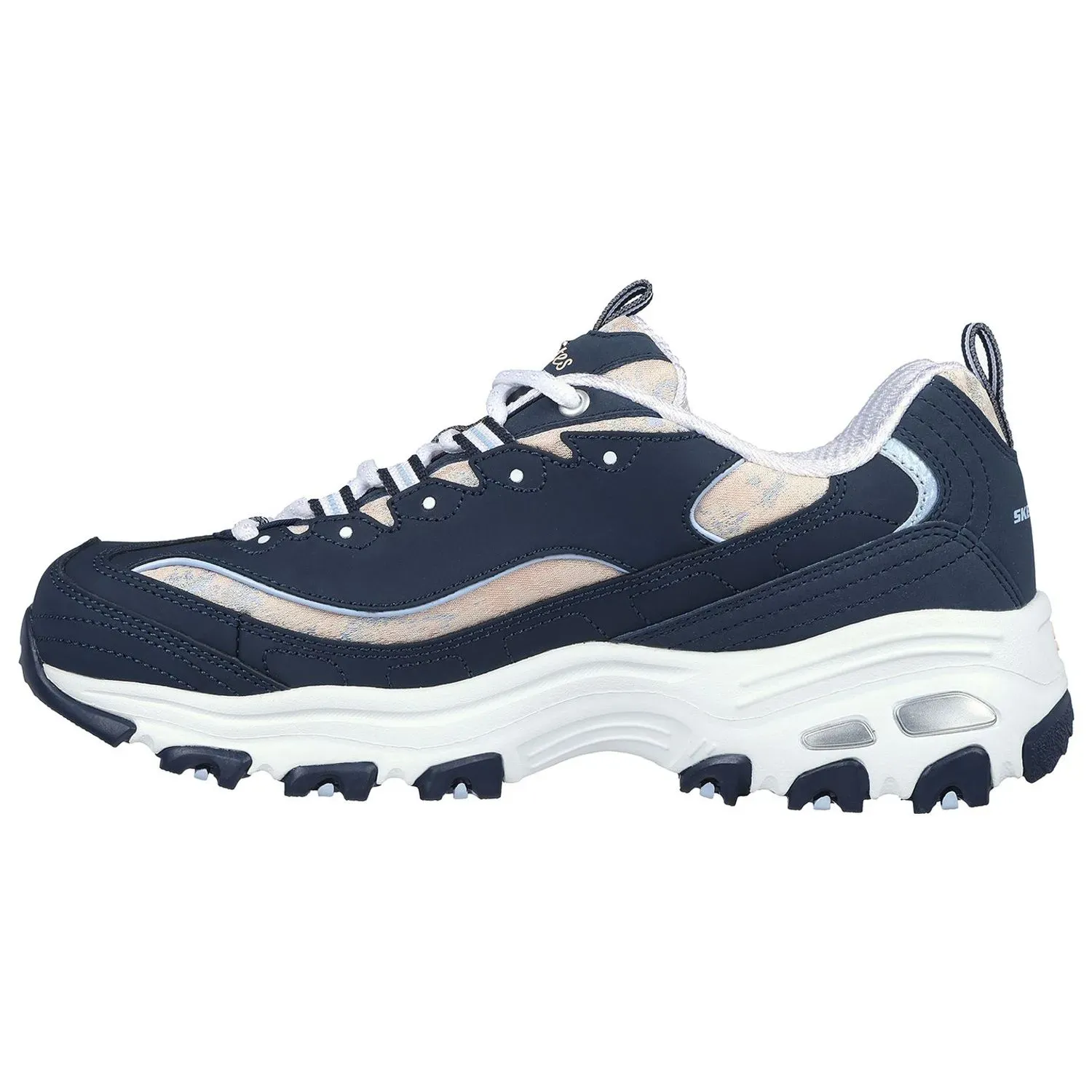 Zapatillas Skechers Urbanas Mujer D'Lites color azul | Platanitos