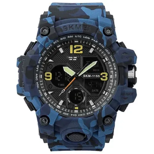 SKMEI Reloj 1155bcmbu Digital Para Hombre
