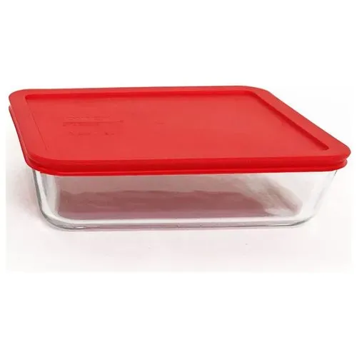 PYREX Pyrex Fuente Rectangular 1.42lt Roja
