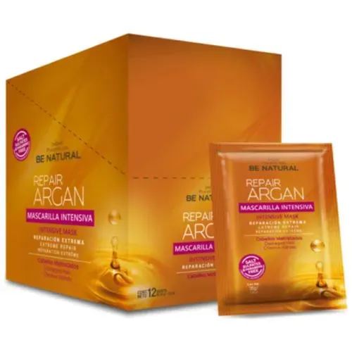 BE NATURAL modelo Repair Argán Mascarilla Sachet 35g X 12unid cobres 2023051620122266984