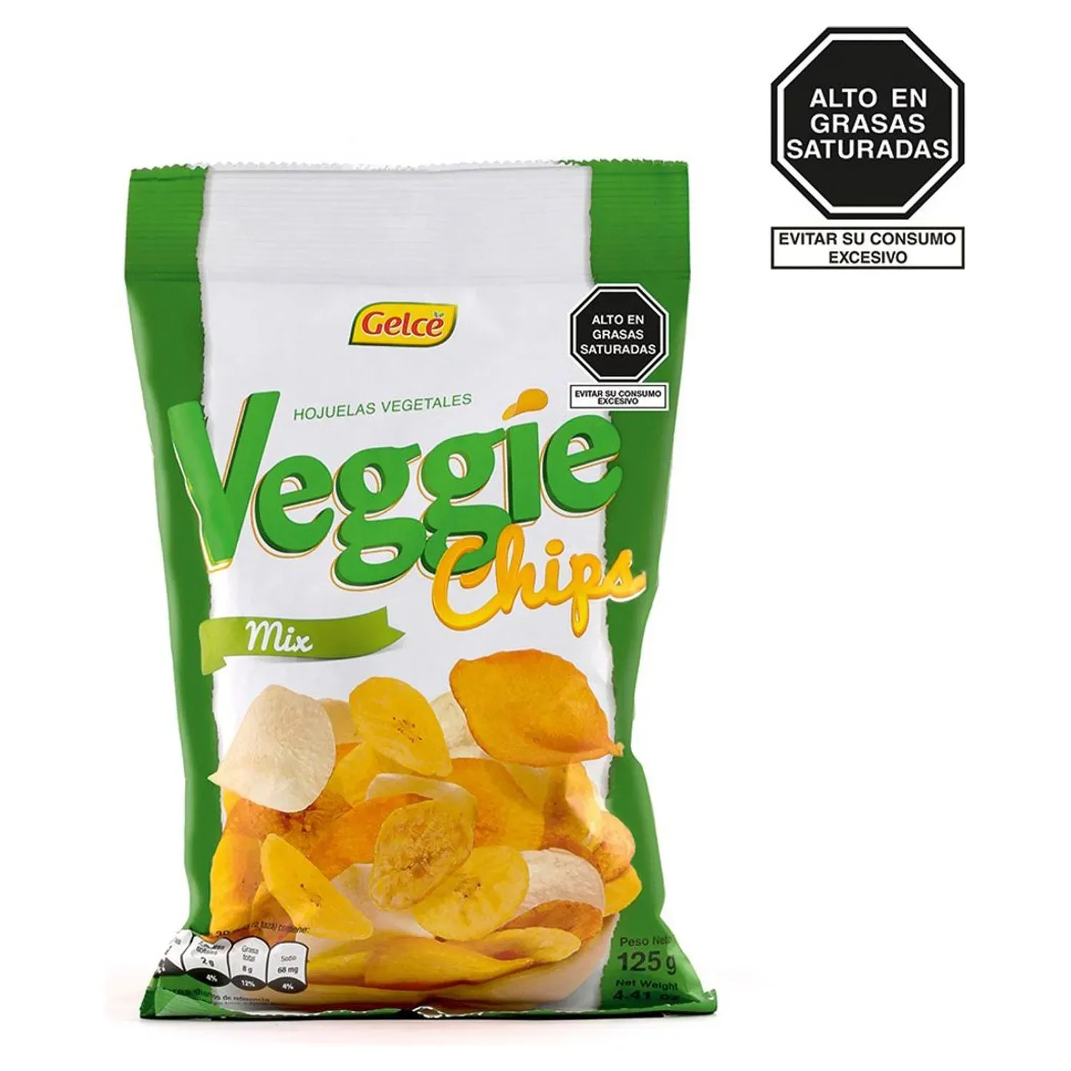 Veggie VEGGIE Chips Mix Bl 125 G Platanitos