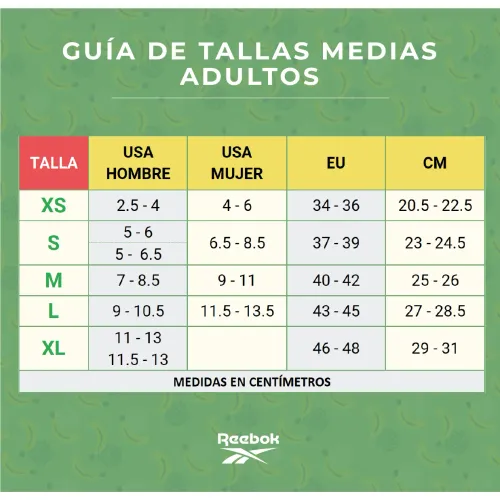 Reebok Medias Deportivas Adulto Pack 3p Found