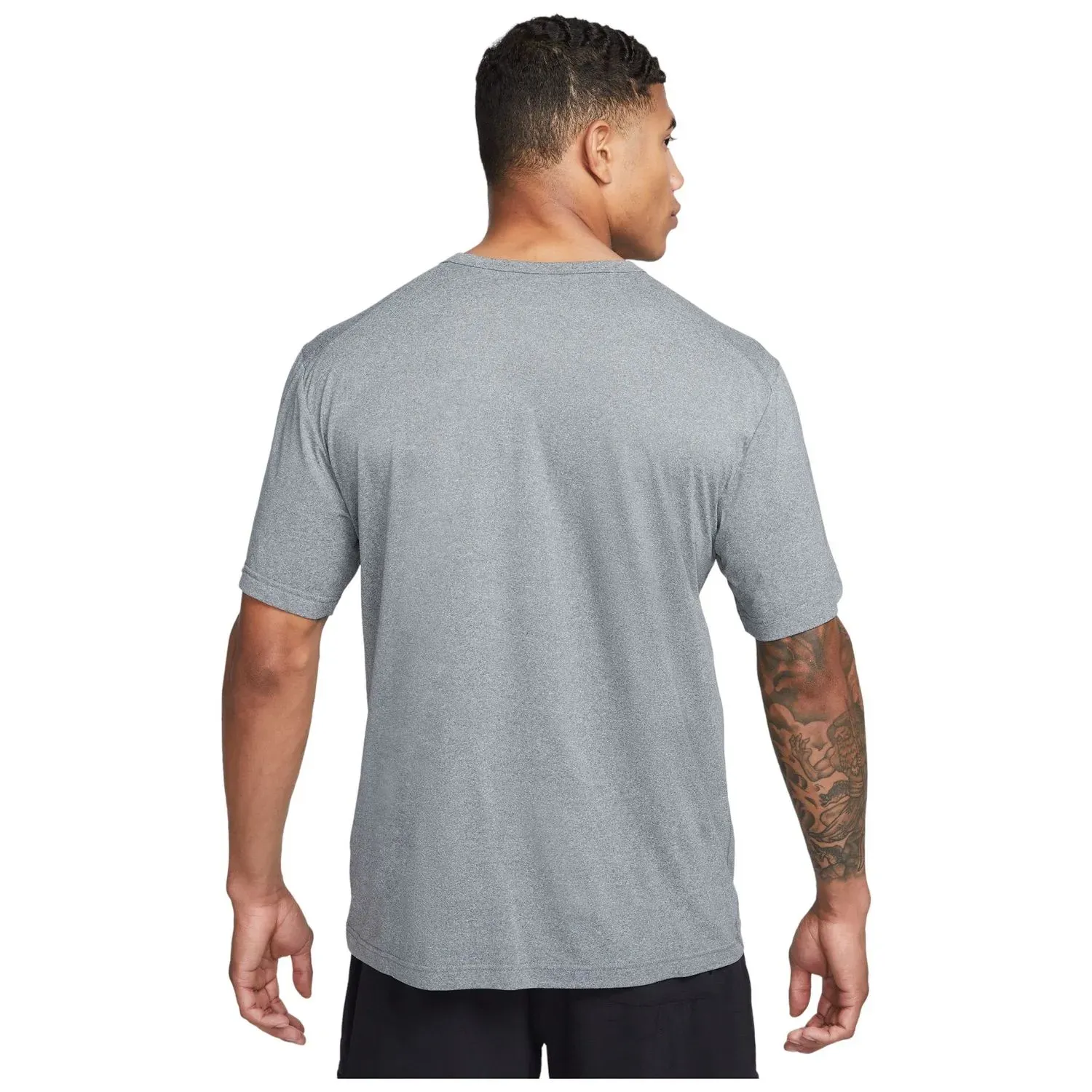 Nike Polo Nike Training Hombre Dri-Fit Uv Hyverse color gris | Platanitos